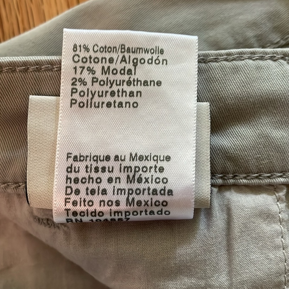 AG Adriano Goldschmeid Caden Trousers Grey Size 27 EUC - Picture 6 of 6